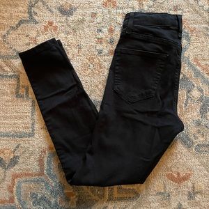 Topshop Moto “Jamie” High Waisted Black Skinny jeans